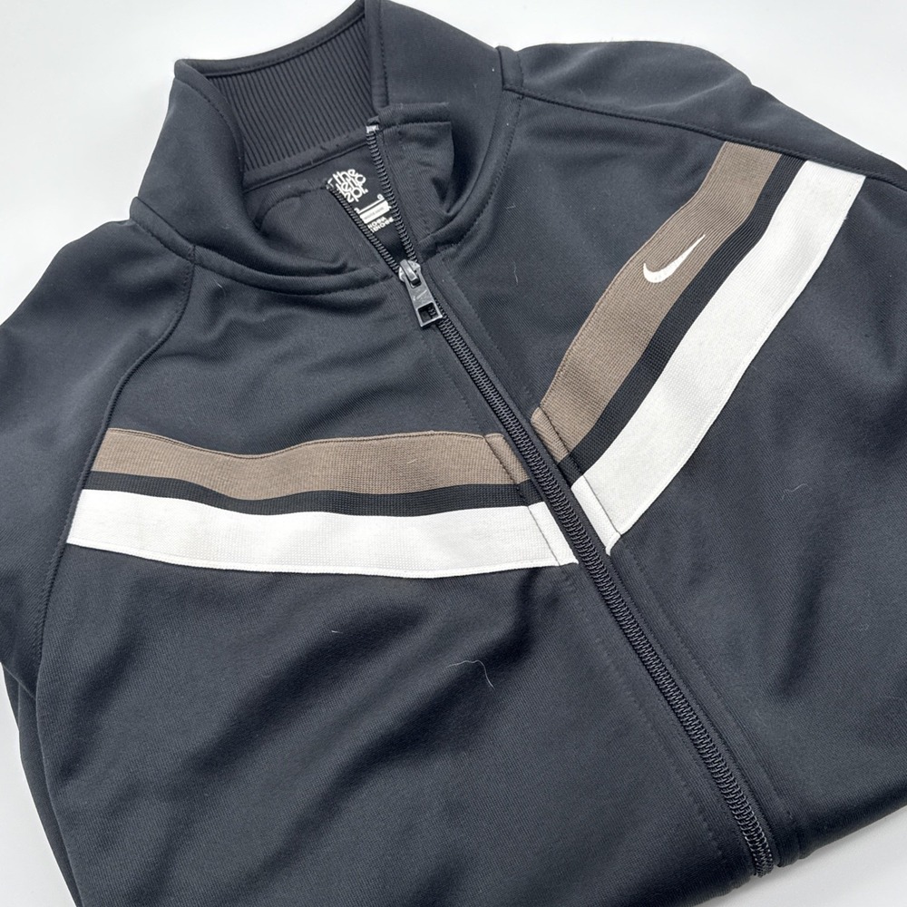 Nike The Athletic Department Long Sleeve Full Zip Jacket Womens Large Polyester